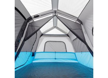 lighted tent cabin instant core person equipment screen ft gray