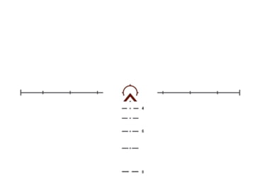 Falke CS 4x20mm Ballistic Reticle Prismatic Red Dot Sight Fal32-0080 ON ...