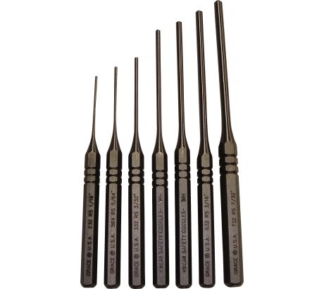 Grace USA Steel Roll Spring Punch Set GRRS7 ON SALE!