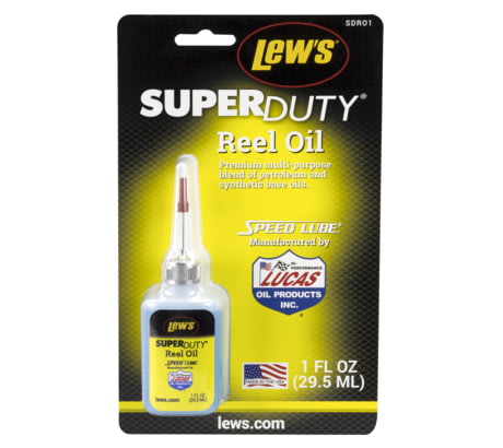  Lew's (SDRO1) Super Duty Reel Oil, 1-Ounce, Multi-Purpose  Lubricant for Reel Bearings, Bushings, and Shafts : Sports & Outdoors